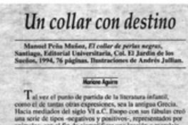 Un collar con destino