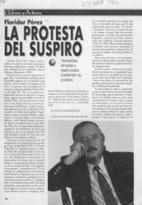 La propuesta del suspiro  [artículo] Gonzalo Millán.