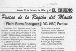 Poetas de la región del Maule  [artículo] Amparo Pozo.