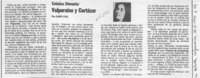 Valparaíso y Cortázar  [artículo] Sara Vial.