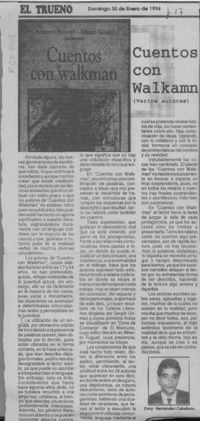 Cuentos con walkman  [artículo] Ency Hernández Caballero.