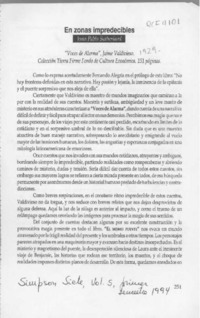 En zonas impredecibles  [artículo] Juan Pablo Sutherland.