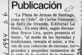 Publicación  [artículo].