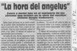 "La hora del angelus"  [artículo].