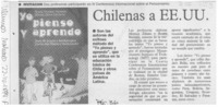 Chilenas a EE. UU.  [artículo].