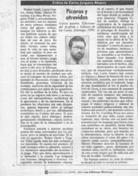 Pícaros y atrevidas  [artículo] Carlos Jorquera Alvarez.