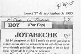 Jotabeche  [artículo] Fap.