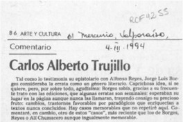 Carlos Alberto Trujillo  [artículo] Marcelo Pellegrini.