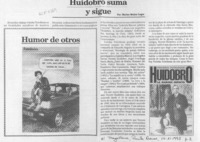 Huidobro suma y sigue