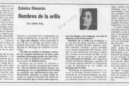 Hombres de la orilla  [artículo] Sara Vial.