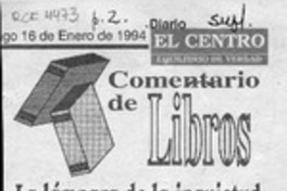 La lámpara de la inquietud  [artículo] Ronnie Muñoz Martineaux.