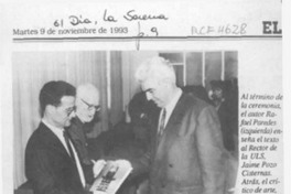 Presentan libro "El regreso de una cerámica necesaria"  [artículo].