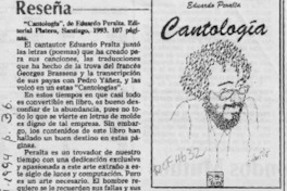 Reseña  [artículo] Eugenio Rodríguez.