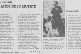 Padre Hurtado a 32 años de su muerte