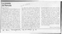 La poesía de Neruda  [artículo] Eliana Godoy Godoy.