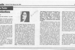 Plaza Sebastiana  [artículo] Sara Vial.