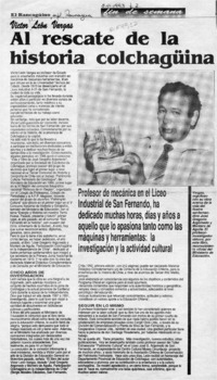 Al rescate de la historia colchagüina  [artículo].