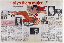 "Si yo fuera mujer --