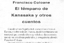El témpano de Kanasaka y otros cuentos