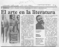 El Arte en la literatura