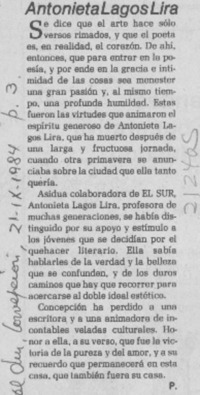 Antonieta Lagos Lira