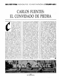 Carlos Fuentes habla sobre el mestizaje hispanoamericano  [artículo] Alejandro Gómez.