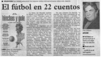El Fútbol en 22 cuentos