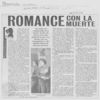Romance con la muerte