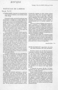 Sumisión a la voluntad de Dios en la carta de Clemente a los Corintios  [artículo] Anneliese Meis.