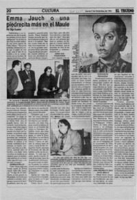 Emma Jauch o una piedrecita más en el Maule  [artículo] Olga Guzmán.