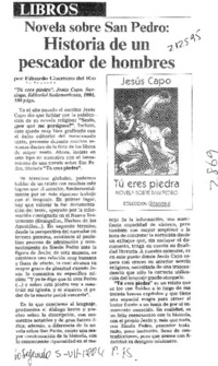 Historia de un pescador de hombres  [artículo] Eduardo Guerrero del Río.