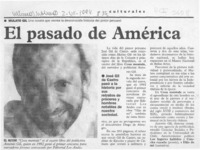 El pasado de América  [artículo].
