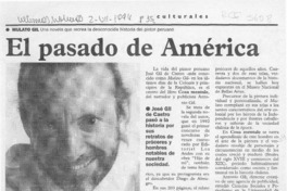 El pasado de América  [artículo].