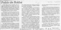 Pablo de Rokha  [artículo] Miguel Laborde.