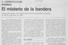 El misterio de la bandera