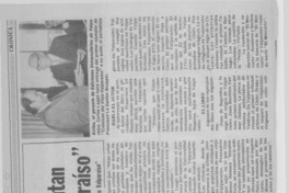 Estas crónicas representan la vida misma de Valparaíso