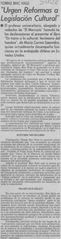 "Urgen reformas a Legislación Cultural"