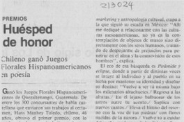 Huésped de honor