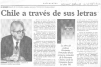Chile a través de sus letras