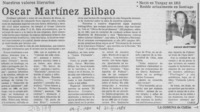 Oscar Martínez Bilbao