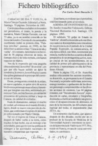 Fichero bibliográfico  [artículo] Carlos René Ibacache.