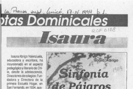 Isaura  [artículo].