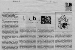 Ingenuas palomas y otras obras de teatro  [artículo] Fernando Quilodrán.
