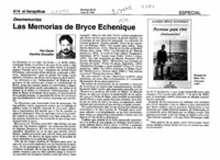 Las memorias de Bryce Echenique  [artículo] Oscar Gacitúa González.