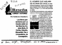 Reseña  [artículo] Guillermo Chandía C.