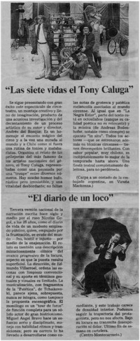 "Las siete vidas del tony Caluga"
