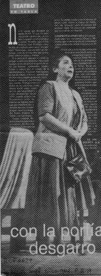 Con la porfía del desgarro  [artículo] Alejandra Costamagna.