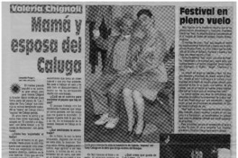 Mamá y esposa del Caluga