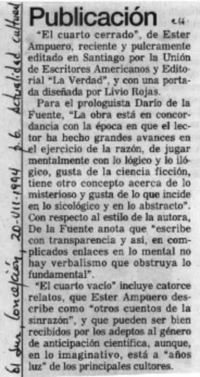 Publicación  [artículo].