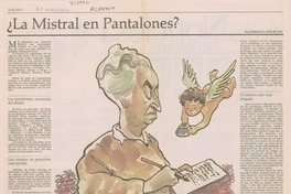 La Mistral en pantalones?